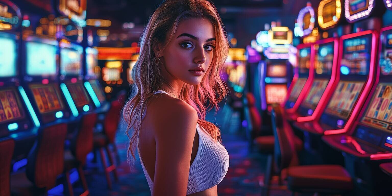 Young woman enjoying BD9 casino in Bangladesh